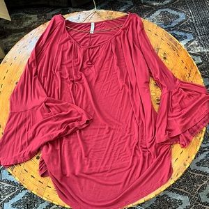 NWOT Emerald Brand V-Neck Shirt